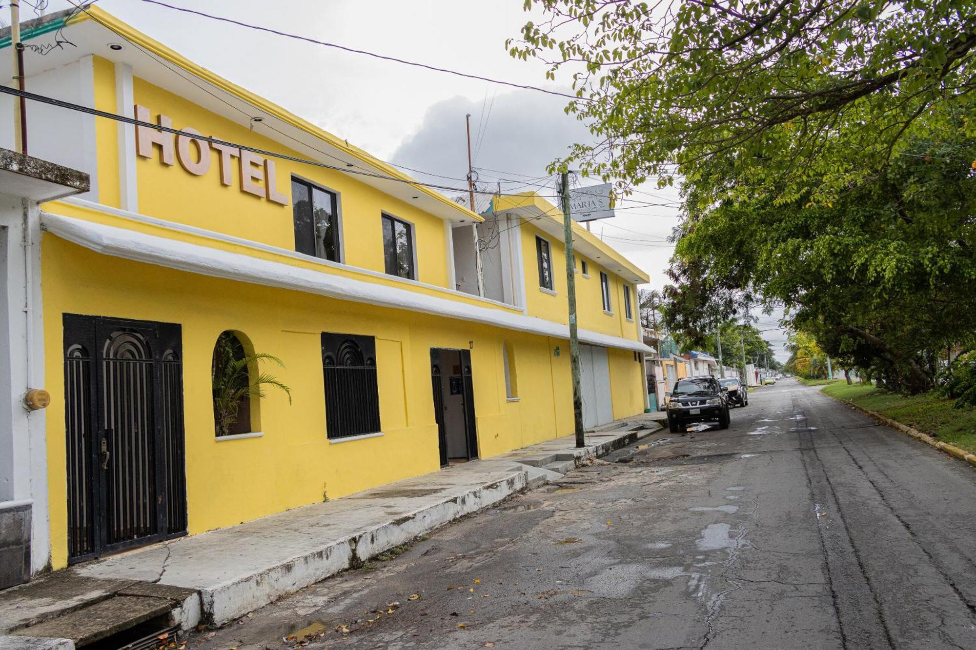 Oyo Hotel Marias,Aeropuerto Internacional De Четумал Екстериор снимка